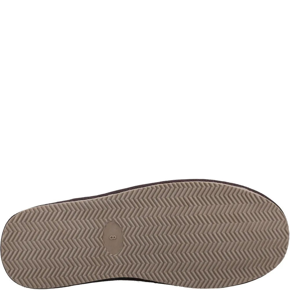 Pantoufles Coady Marron