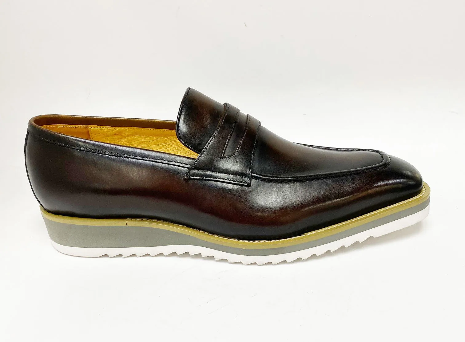 Mocassin Penny à enfiler en veau marron
