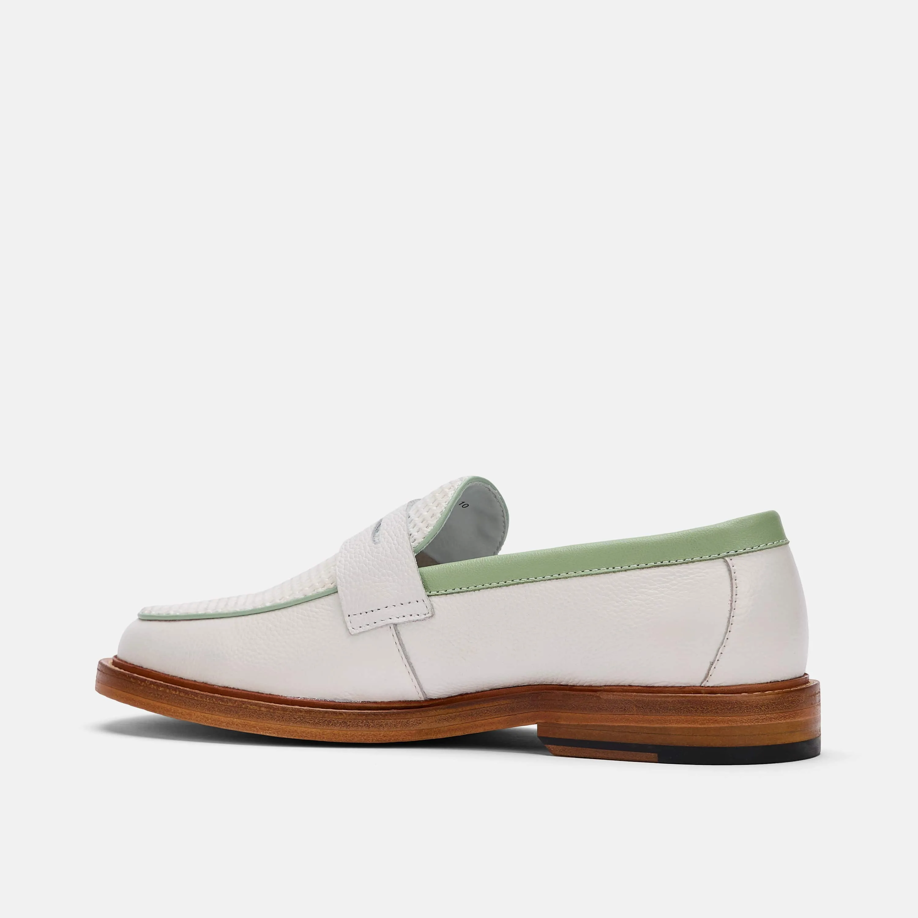 Mocassins Penny en Cuir Mojito Calum White