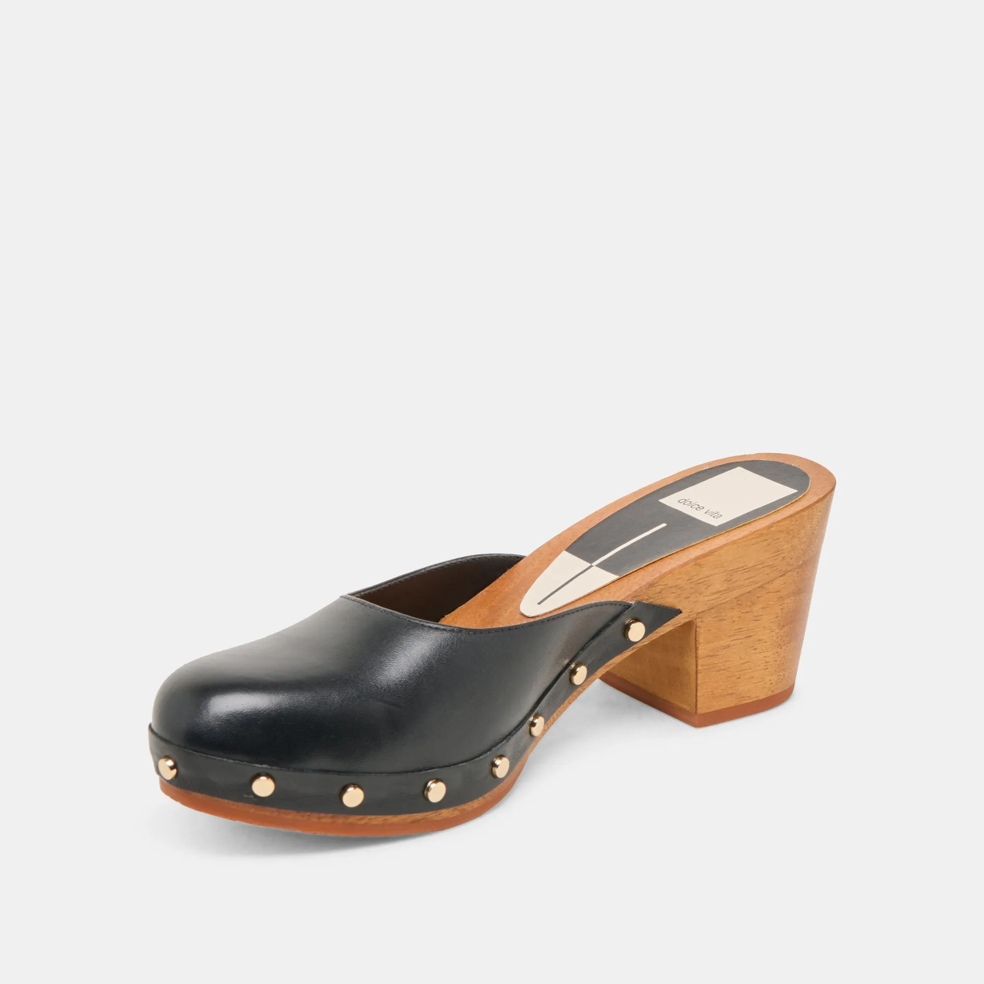 CAMYN TALONS CUIR NOIR