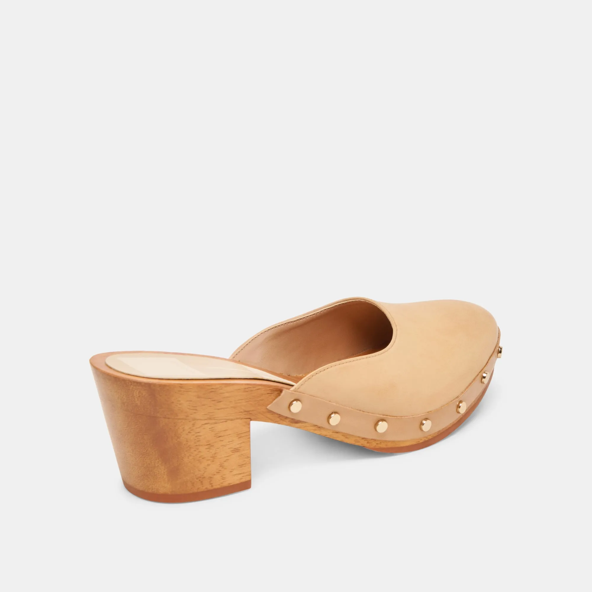 CAMYN HEELS CAFÉ EN CUIR