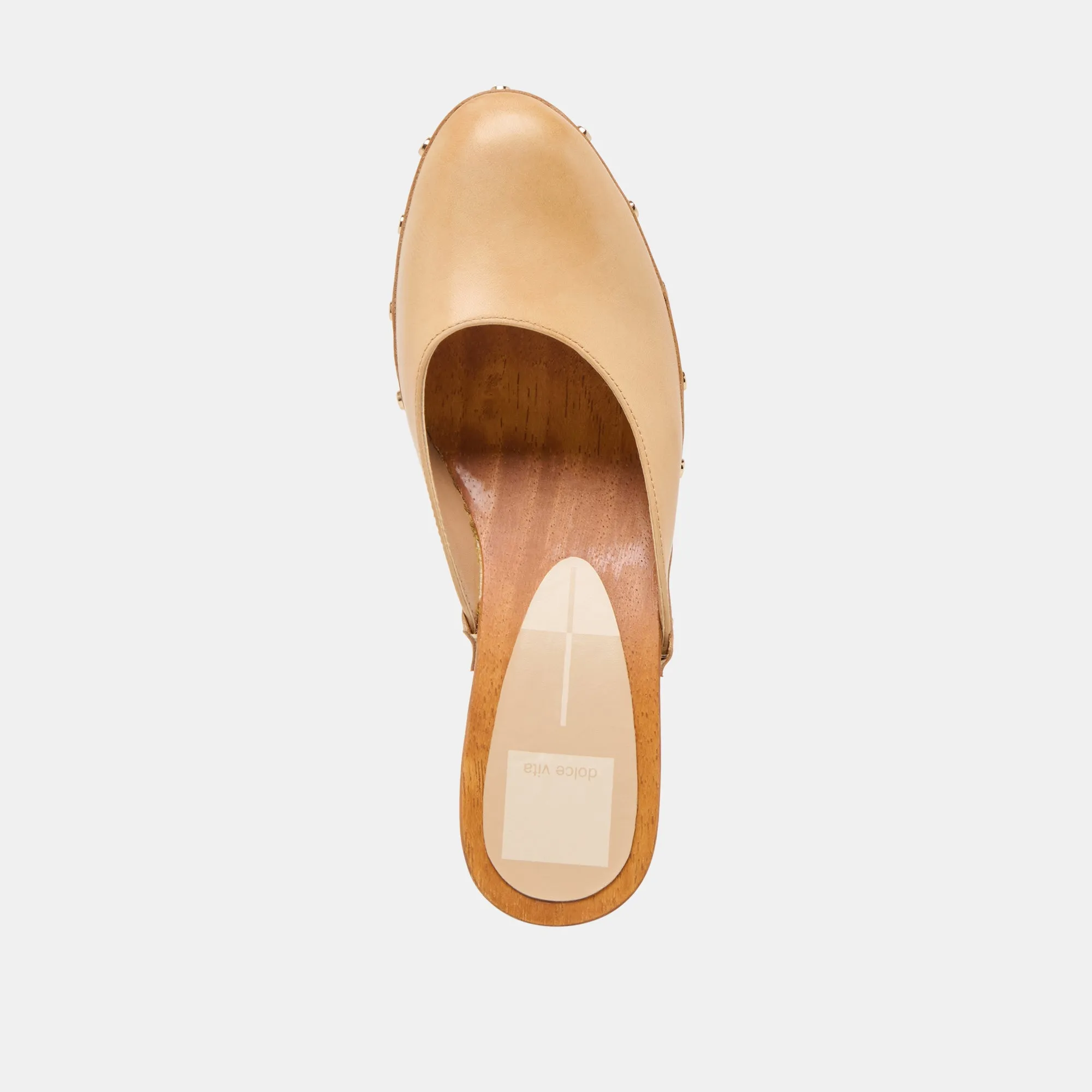 CAMYN HEELS CAFÉ EN CUIR