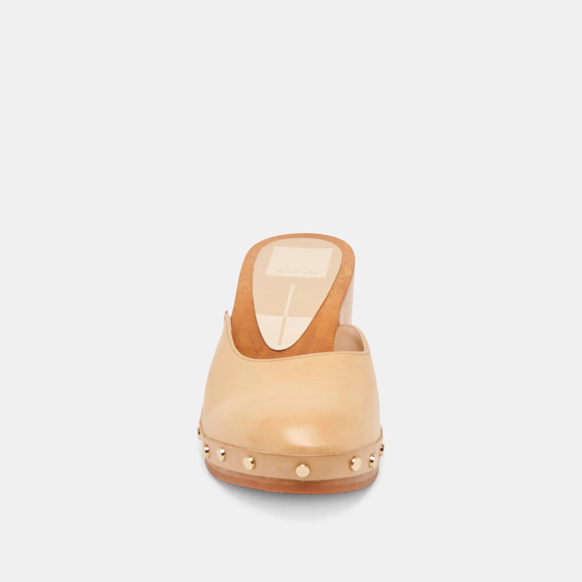 CAMYN HEELS CAFÉ EN CUIR
