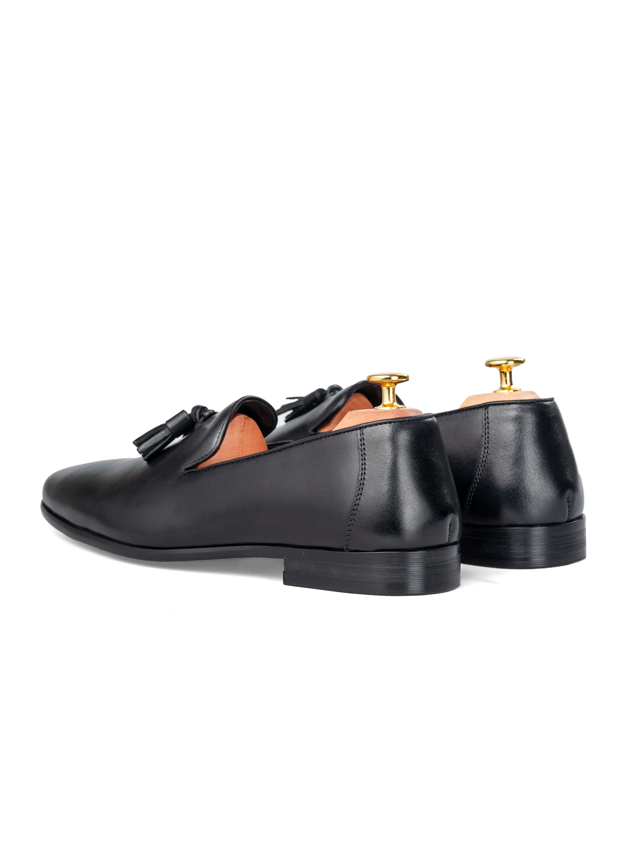 Carlo Loafer Mule - Noir Uni