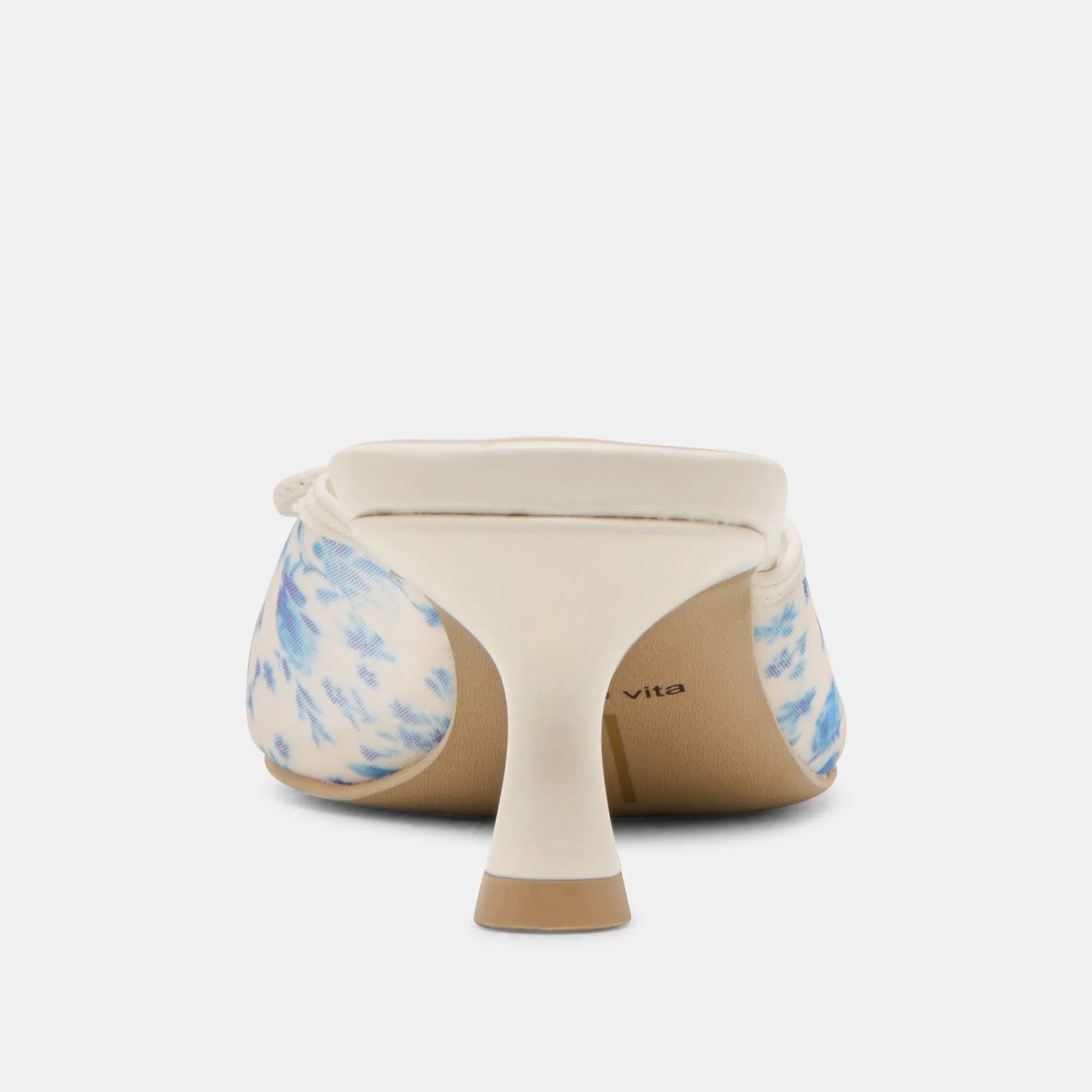 CLEO TALONS MESH FLEURIS BLEU