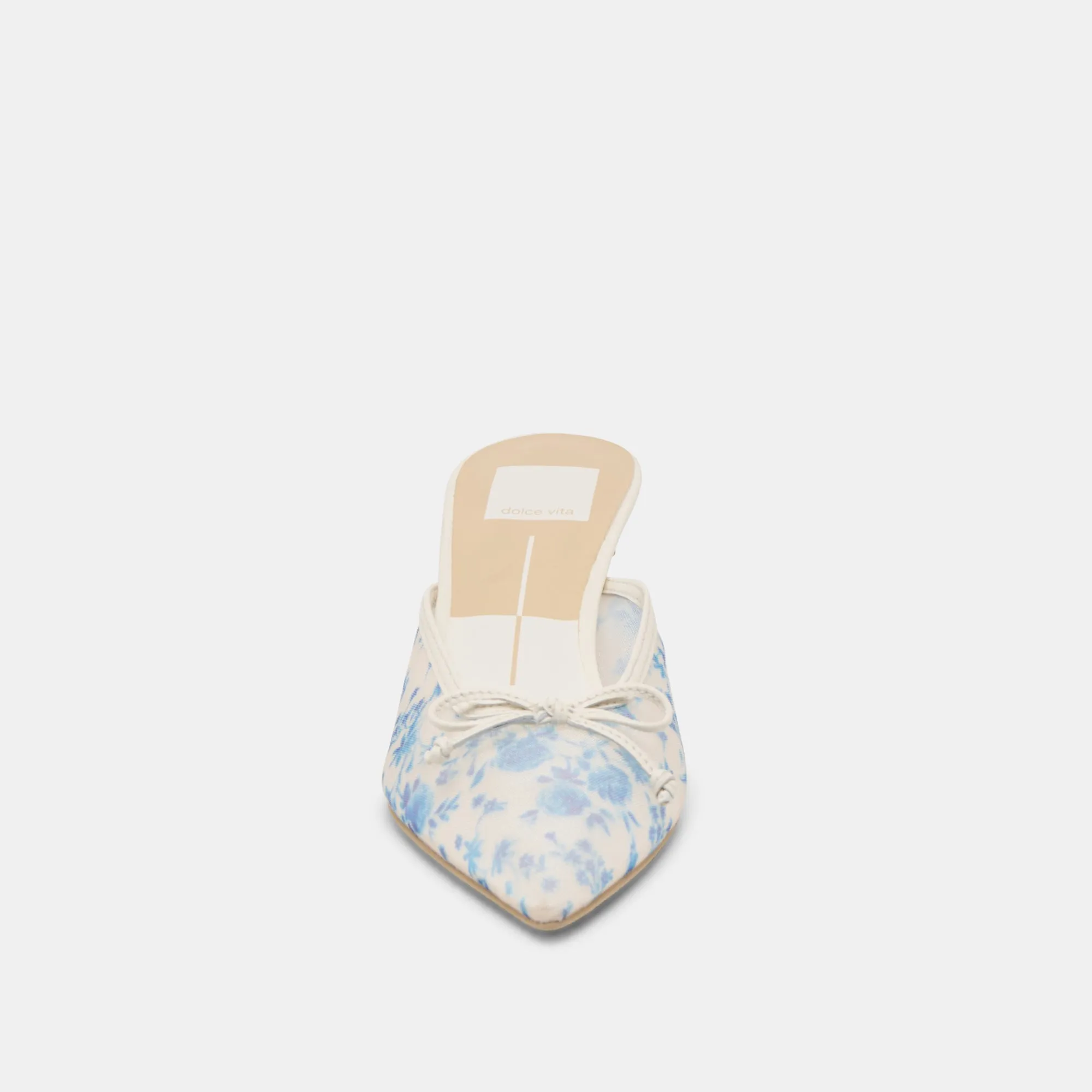 CLEO TALONS MESH FLEURIS BLEU