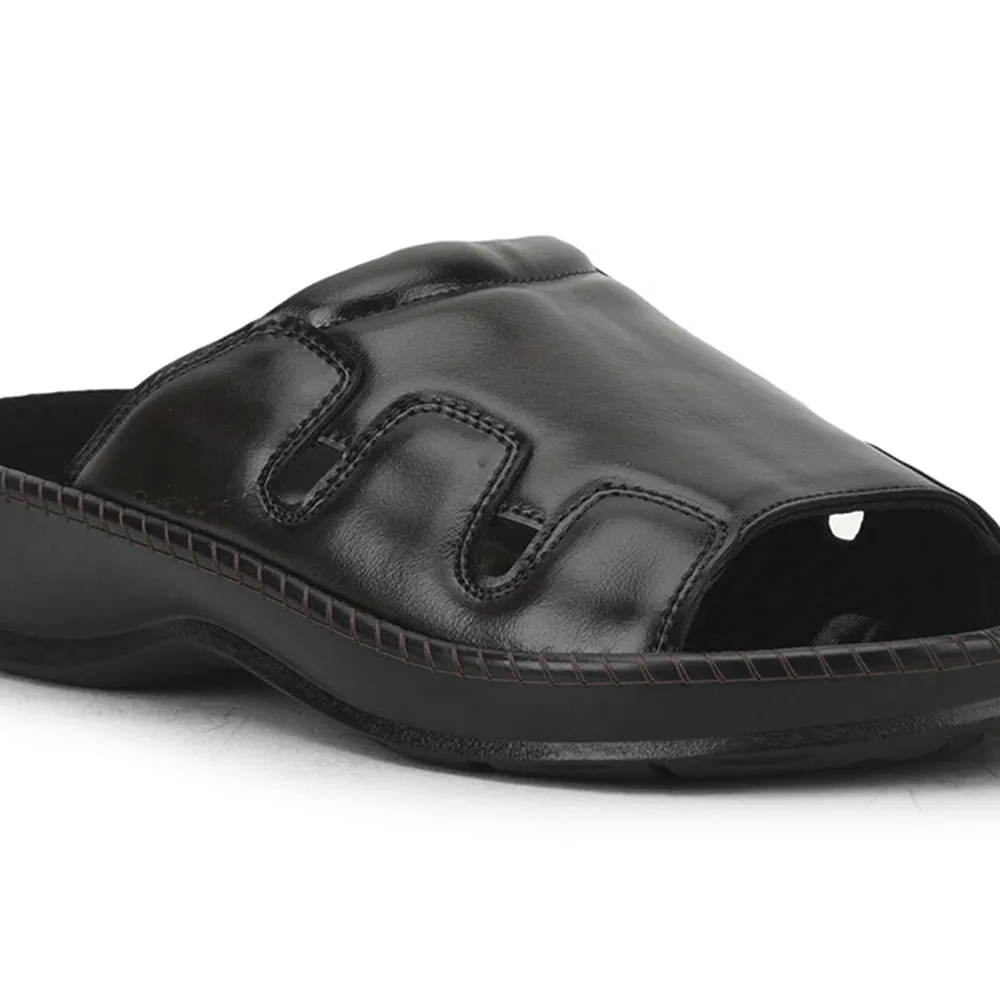 Chaussons décontractés marron Coolers pour hommes META-2 par Liberty