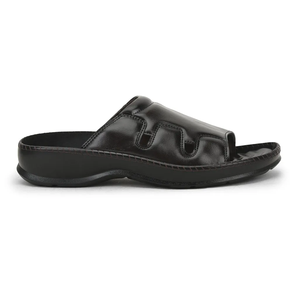 Chaussons décontractés marron Coolers pour hommes META-2 par Liberty