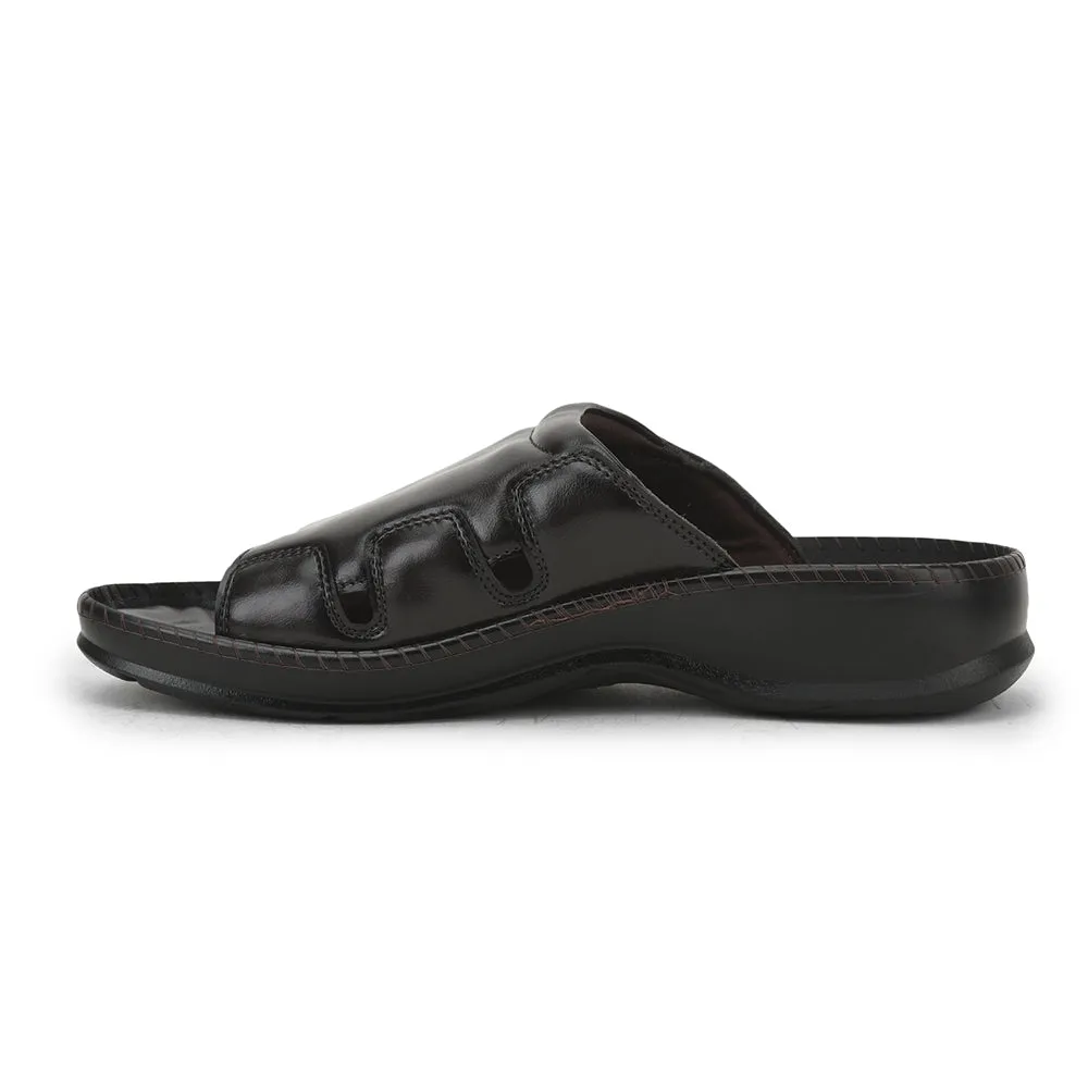 Chaussons décontractés marron Coolers pour hommes META-2 par Liberty
