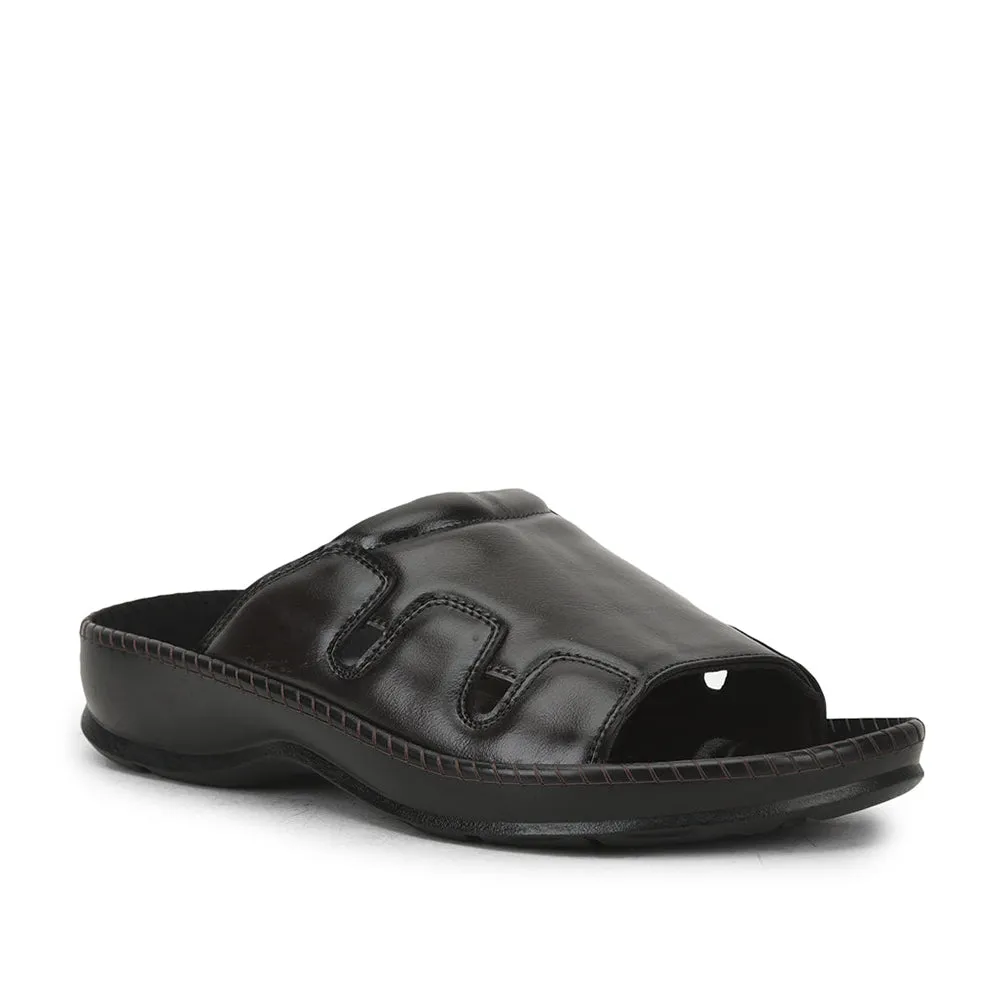 Chaussons décontractés marron Coolers pour hommes META-2 par Liberty