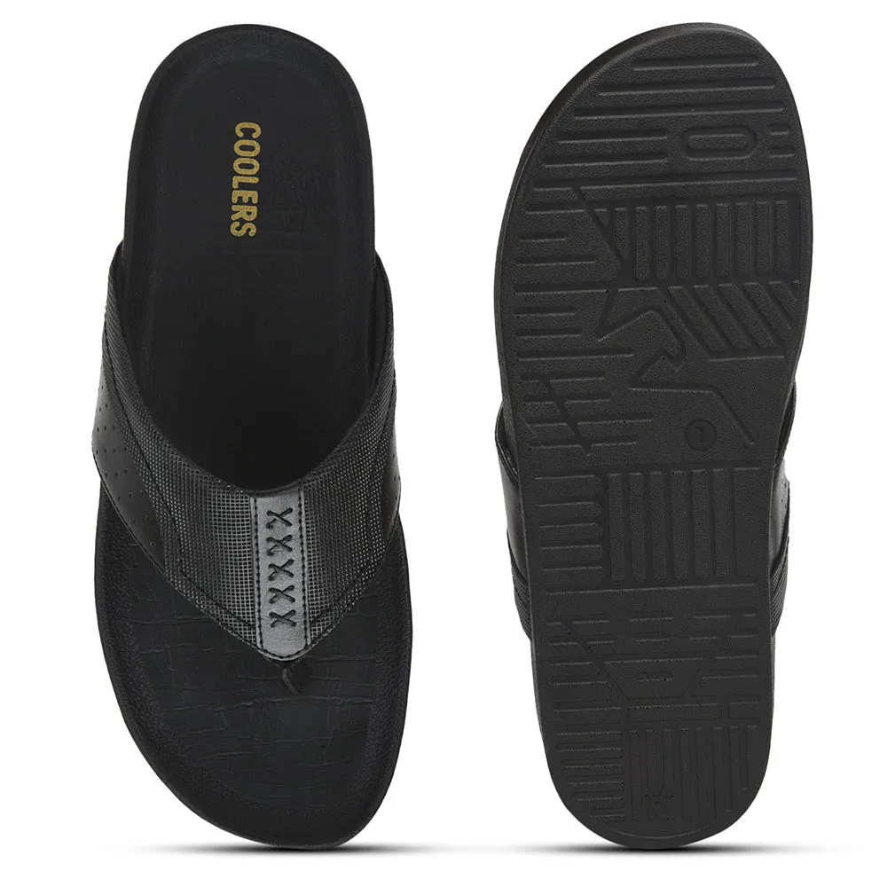 Coolers By Liberty Chaussons Pour Homme Noir RAPIDE-2