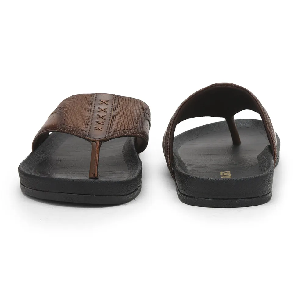 Coolers By Liberty Chaussons Pour Homme Marron Clair FAST-2