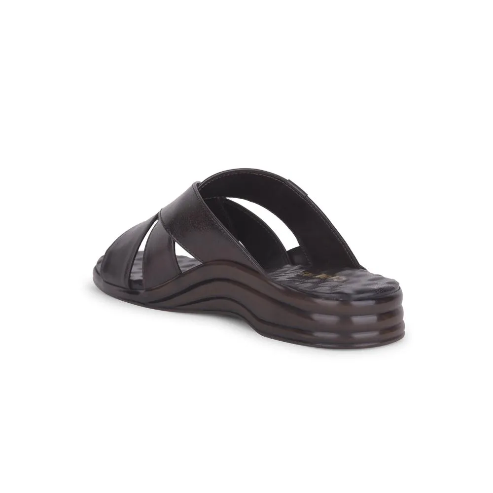 Chaussons décontractés marron Liberty Mens 7123-901