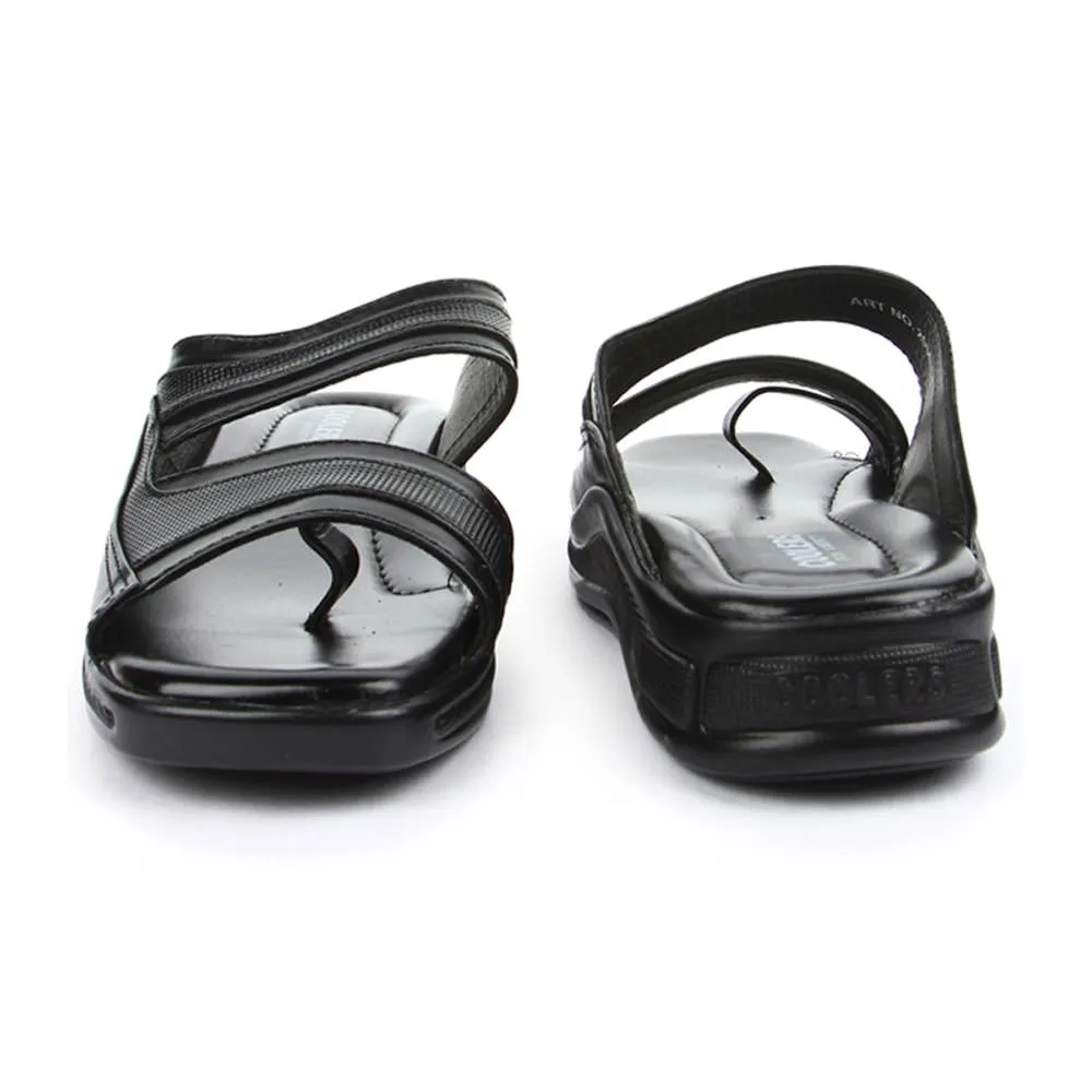 Chaussons Décontractés Noirs Coolers Pour Hommes 2050-01 Par Liberty