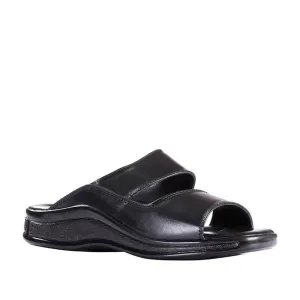 Chaussons décontractés noirs Liberty pour hommes 2050-02