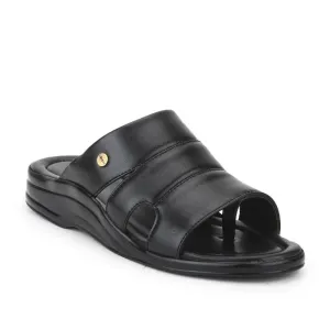 Chaussons décontractés Coolers (Noir) pour hommes 7123-510 par Liberty