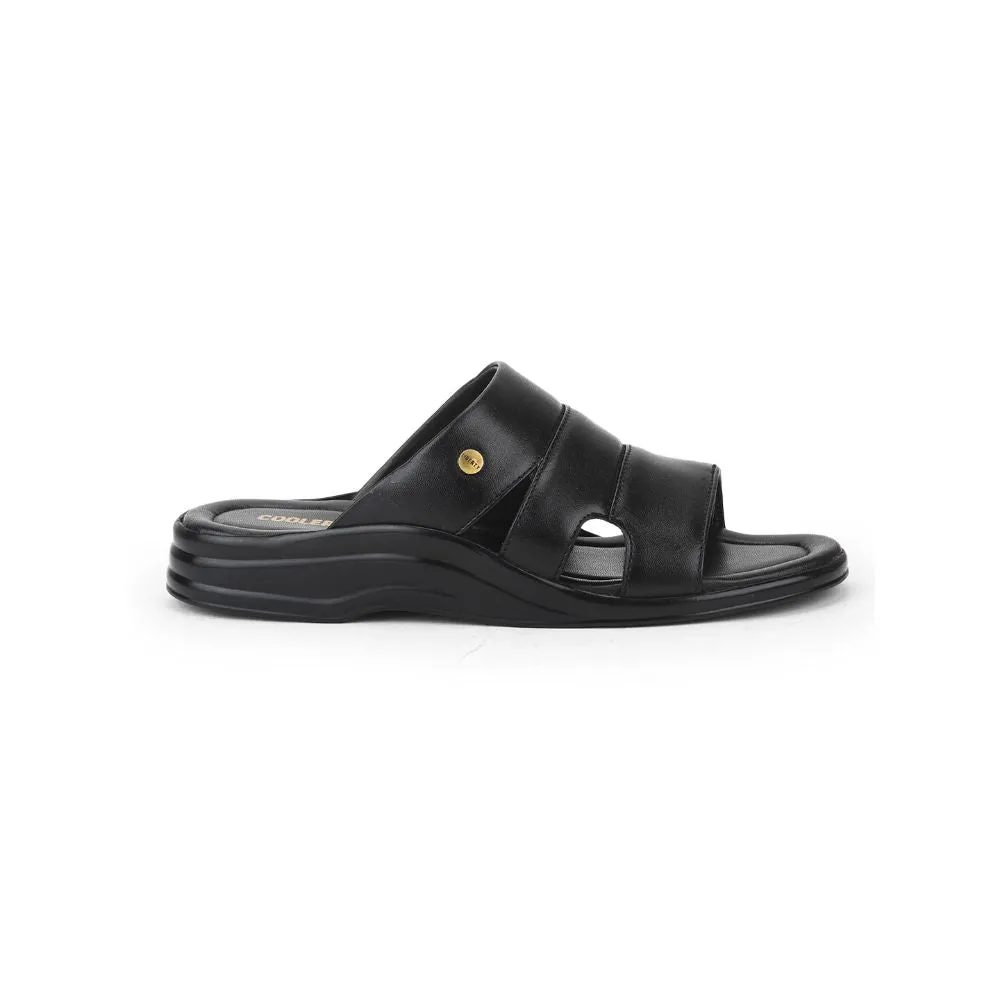 Chaussons décontractés Coolers (Noir) pour hommes 7123-510 par Liberty