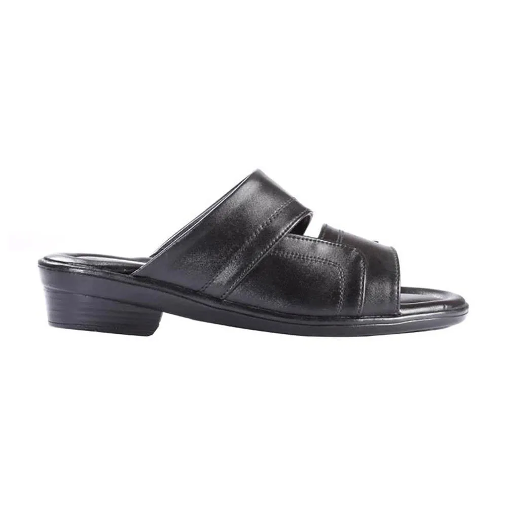 Chaussons décontractés Coolers (Noir) pour hommes 7153-44 par Liberty