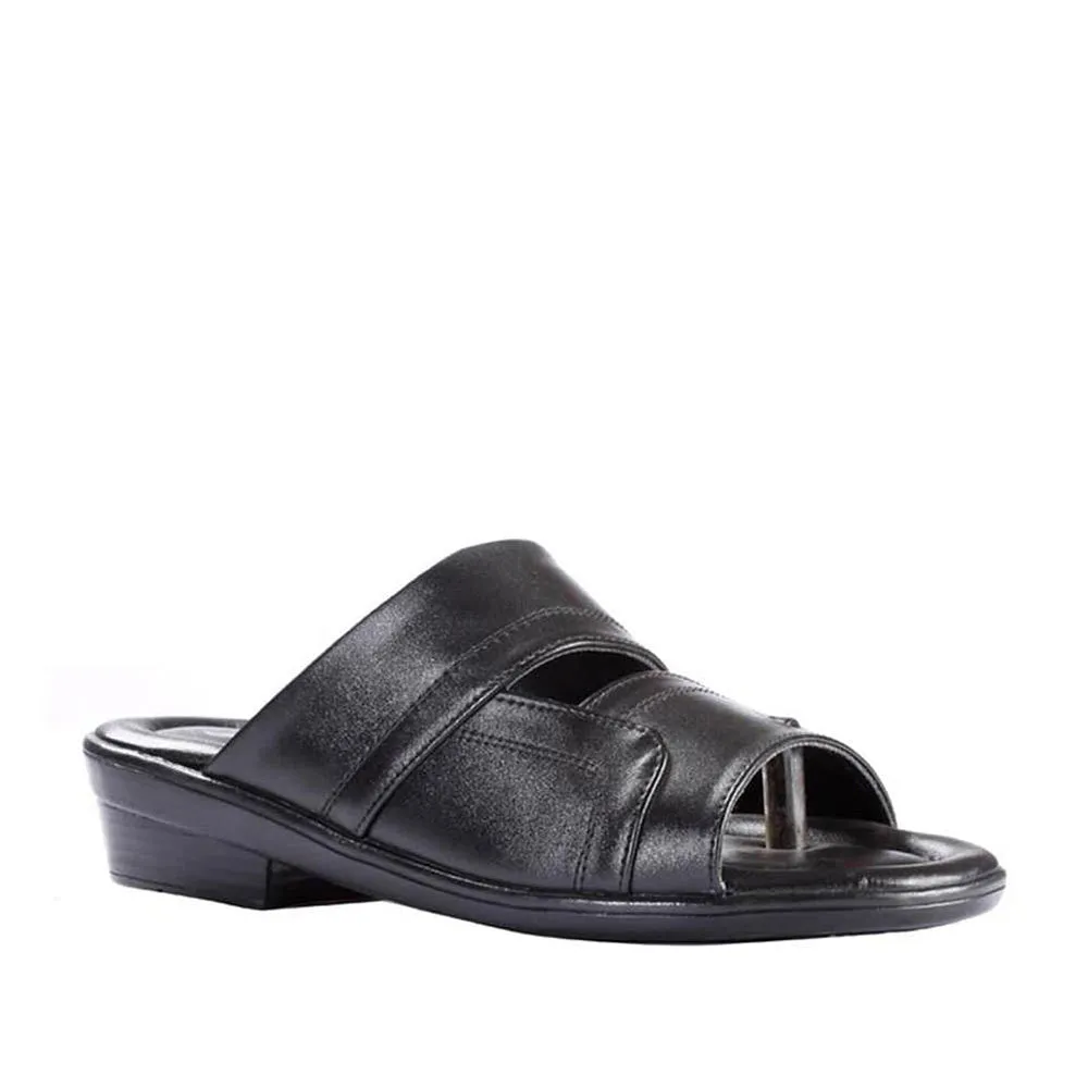 Chaussons décontractés Coolers (Noir) pour hommes 7153-44 par Liberty