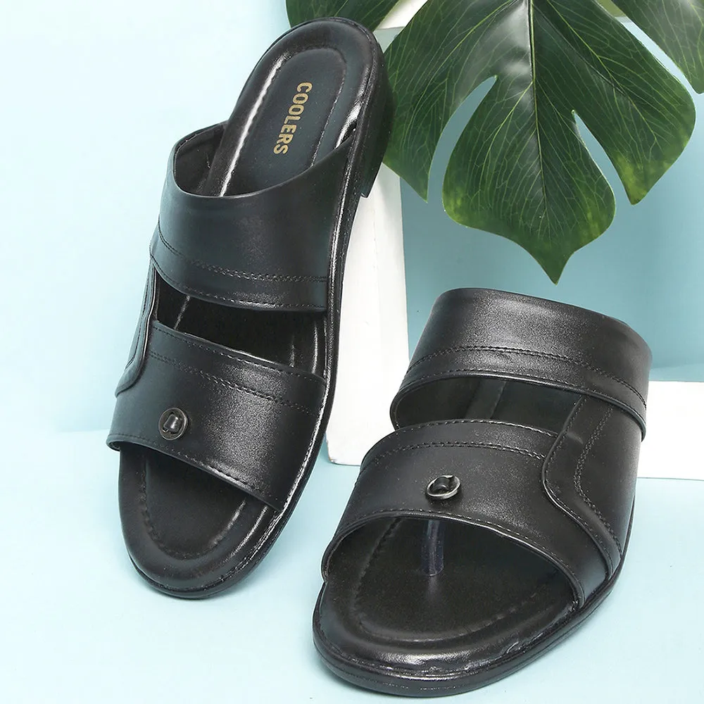 Chaussons décontractés Coolers (Noir) pour hommes 7153-44 par Liberty