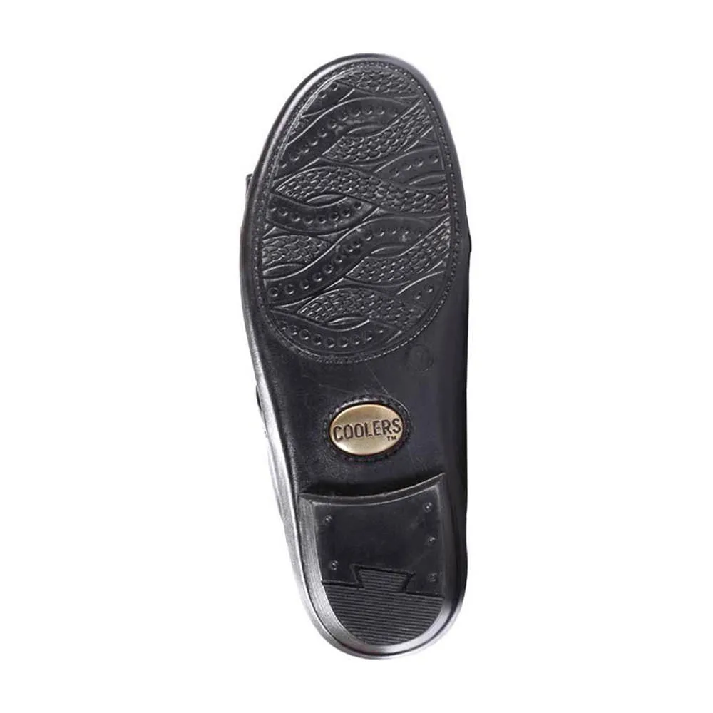 Chaussons décontractés Coolers (Noir) pour hommes 7153-44 par Liberty