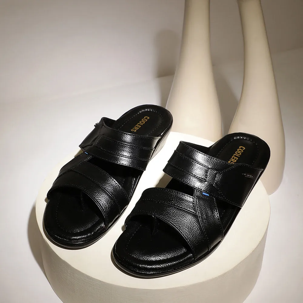 Chaussons décontractés Coolers (Noir) pour Hommes 7153-601 par Liberty