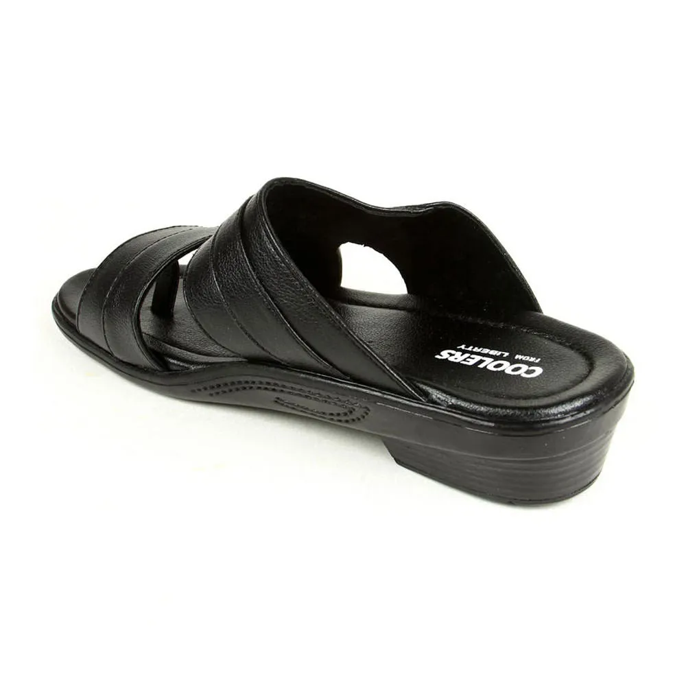 Chaussons décontractés Coolers (Noir) pour Hommes 7153-601 par Liberty