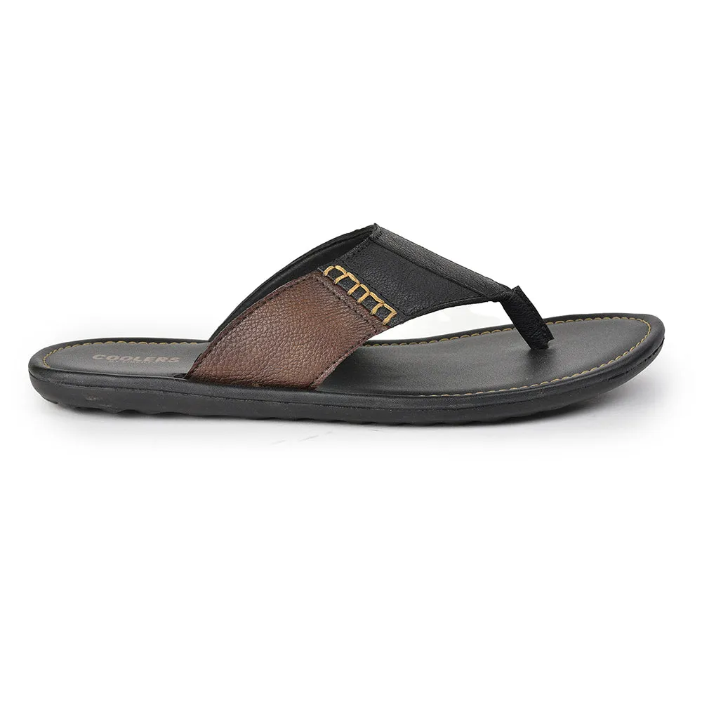 Chaussons décontractés noirs pour hommes AVN-13 par Liberty