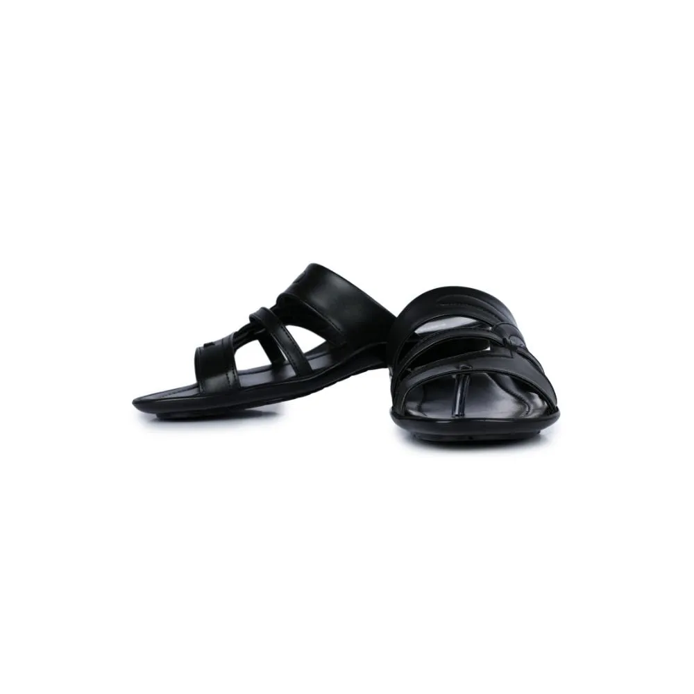 Chaussons Décontractés Noirs Pour Hommes COOL99-1 Par Liberty
