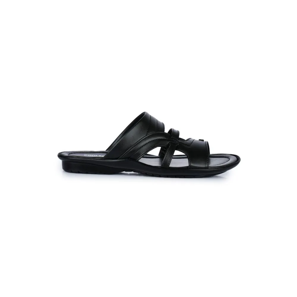 Chaussons Décontractés Noirs Pour Hommes COOL99-1 Par Liberty