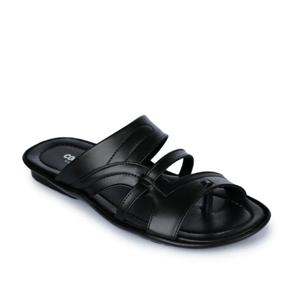 Chaussons Décontractés Noirs Pour Hommes COOL99-1 Par Liberty