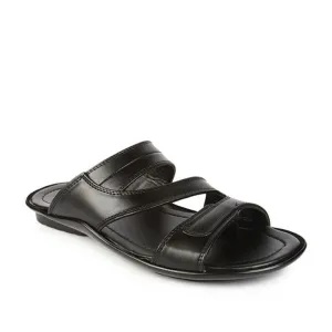 Chaussons décontractés Coolers (Noir) pour hommes COOL99-13 par Liberty