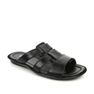 Chaussons décontractés Coolers (Noir) pour hommes COOL99-3 par Liberty