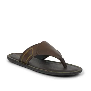 Chaussons décontractés marron pour hommes AVN-15 par Liberty