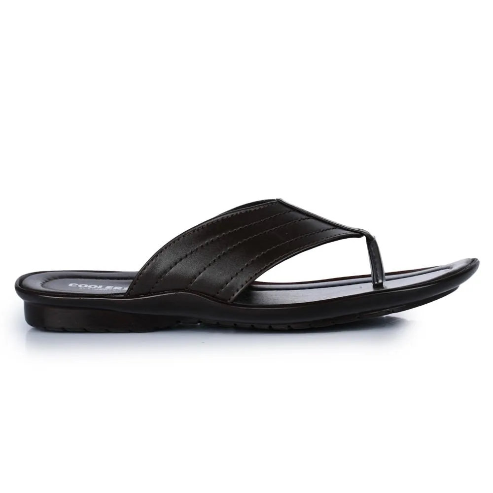 Chaussons décontractés marron pour hommes COOL99-120 par Liberty