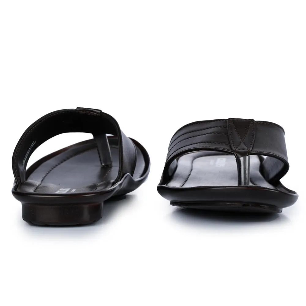 Chaussons décontractés marron pour hommes COOL99-120 par Liberty
