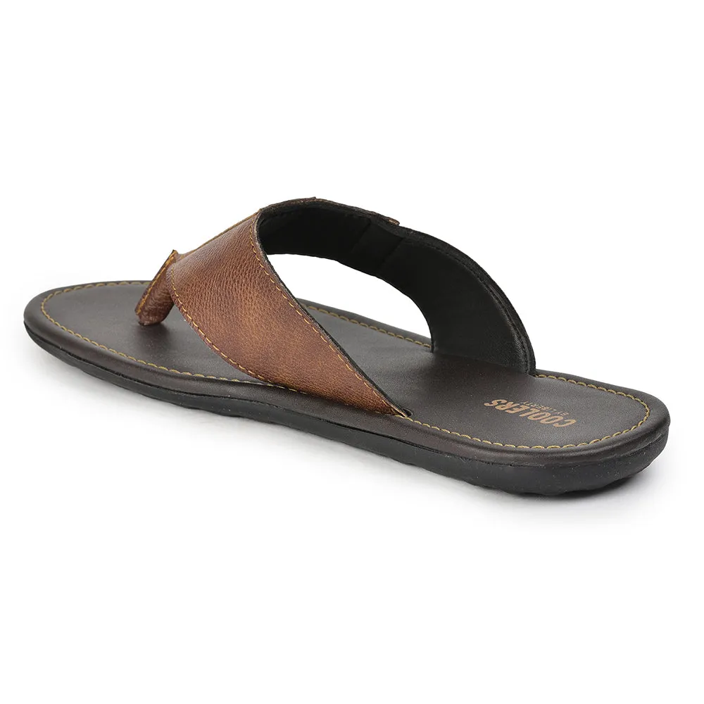 Mules décontractées beige clair pour hommes AVN-13 par Liberty