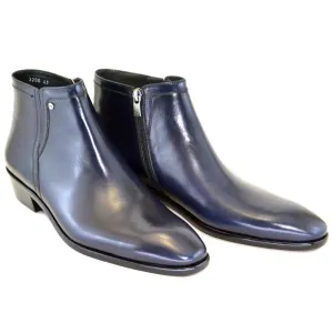 Bottes Corrente 3200HS à bout rond avec fermeture éclair latérale - Marine