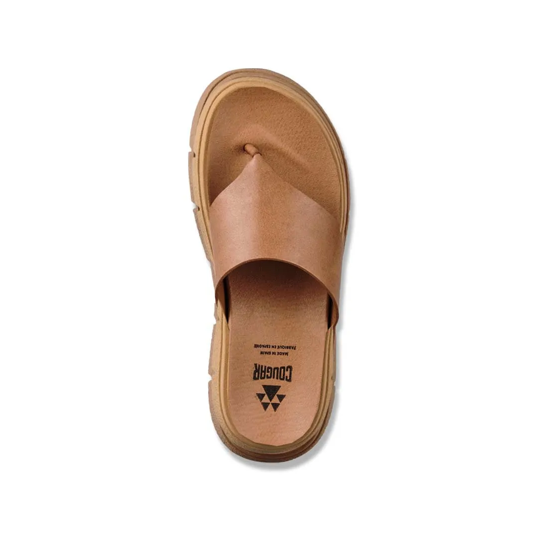 Cougar - Sandales à lanières en cuir Luxmotion Ponyo pour femmes (PONYO-TAN)