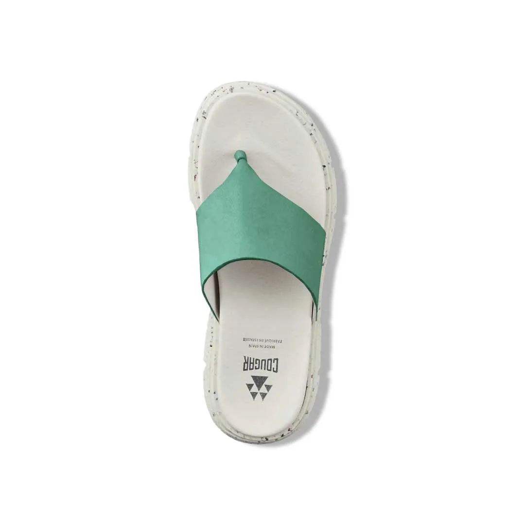 Cougar - Sandales à lanières en cuir Luxmotion Ponyo pour femmes (PONYO-TURQ)