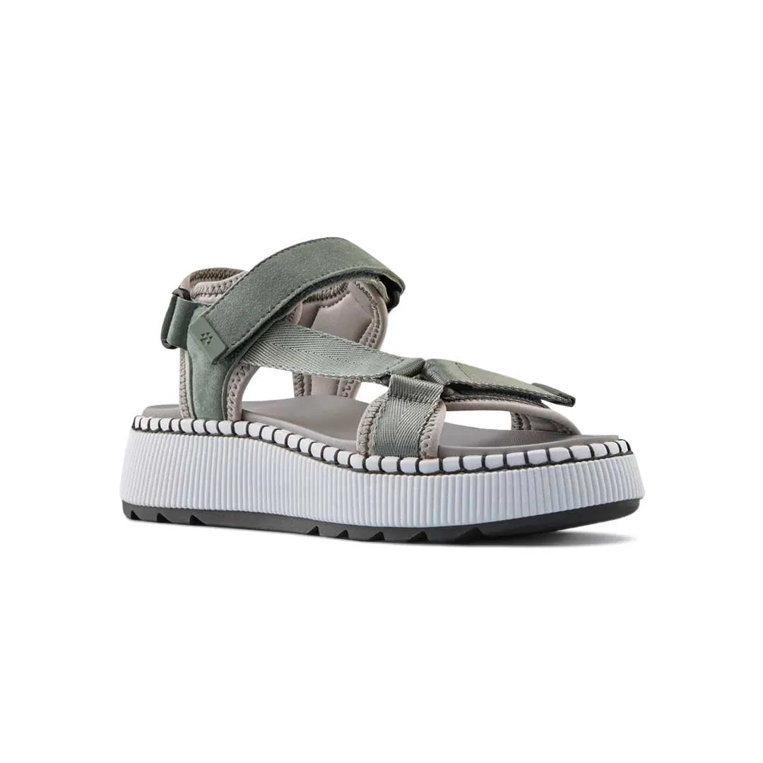Cougar - Sandales aquatiques pour femmes Luxmotion en nylon et daim (SPRAY-JADE)