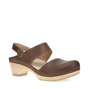 Dansko Sabot Femme Lucia à Talon Fermé en Beige