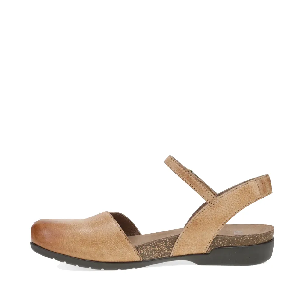 Sandale fermée Rowan pour femme Dansko en miel brun