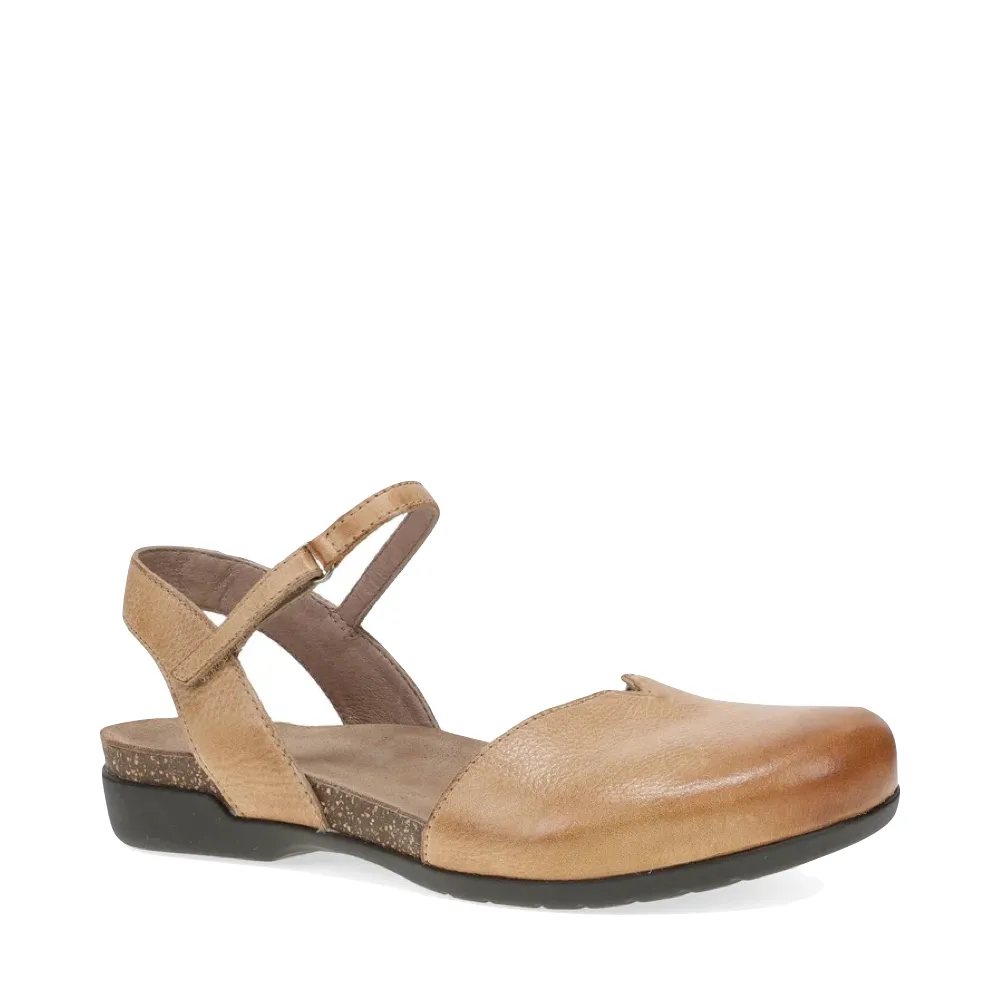 Sandale fermée Rowan pour femme Dansko en miel brun