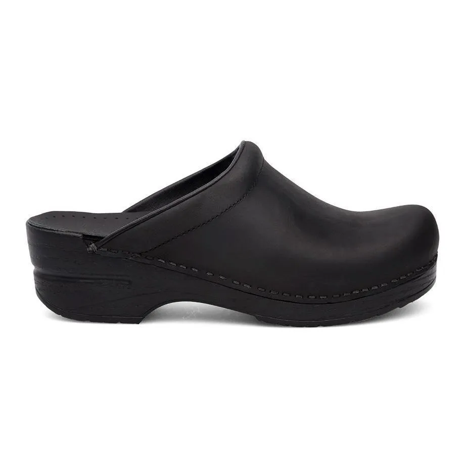 Dansko Femme Sonja Cuir Noir Huilé