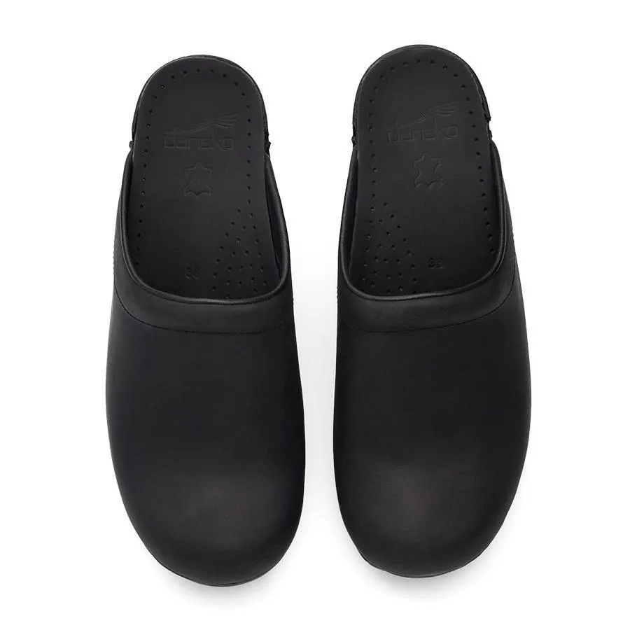 Dansko Femme Sonja Cuir Noir Huilé