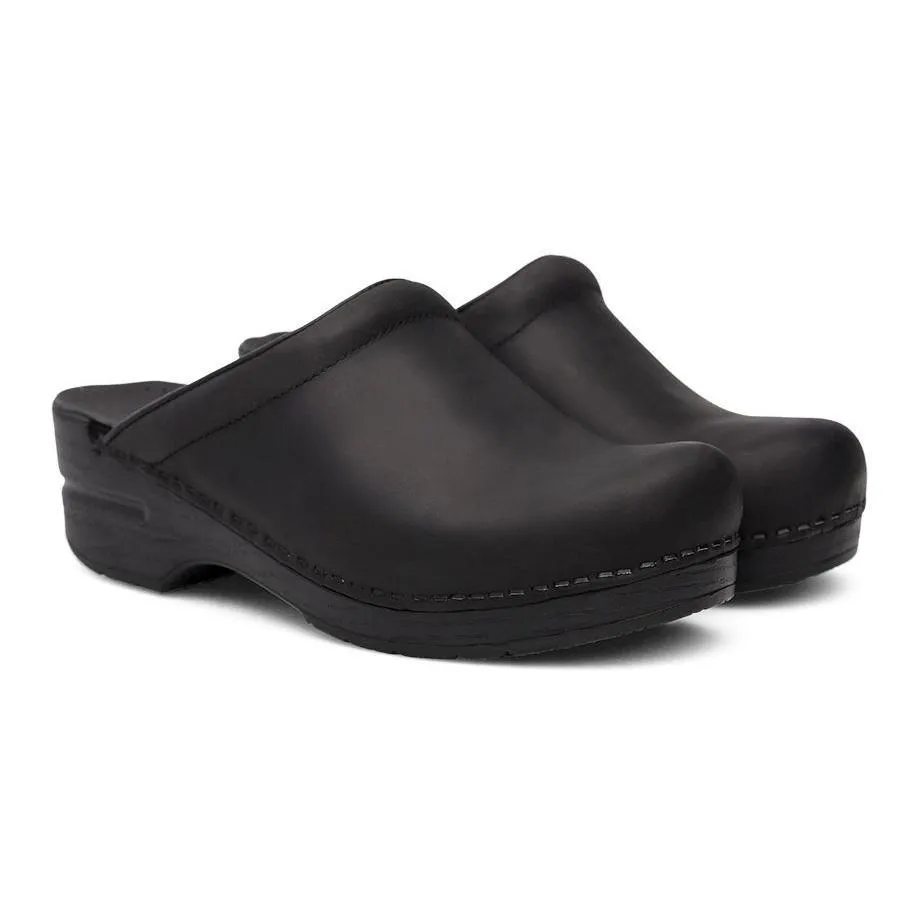 Dansko Femme Sonja Cuir Noir Huilé