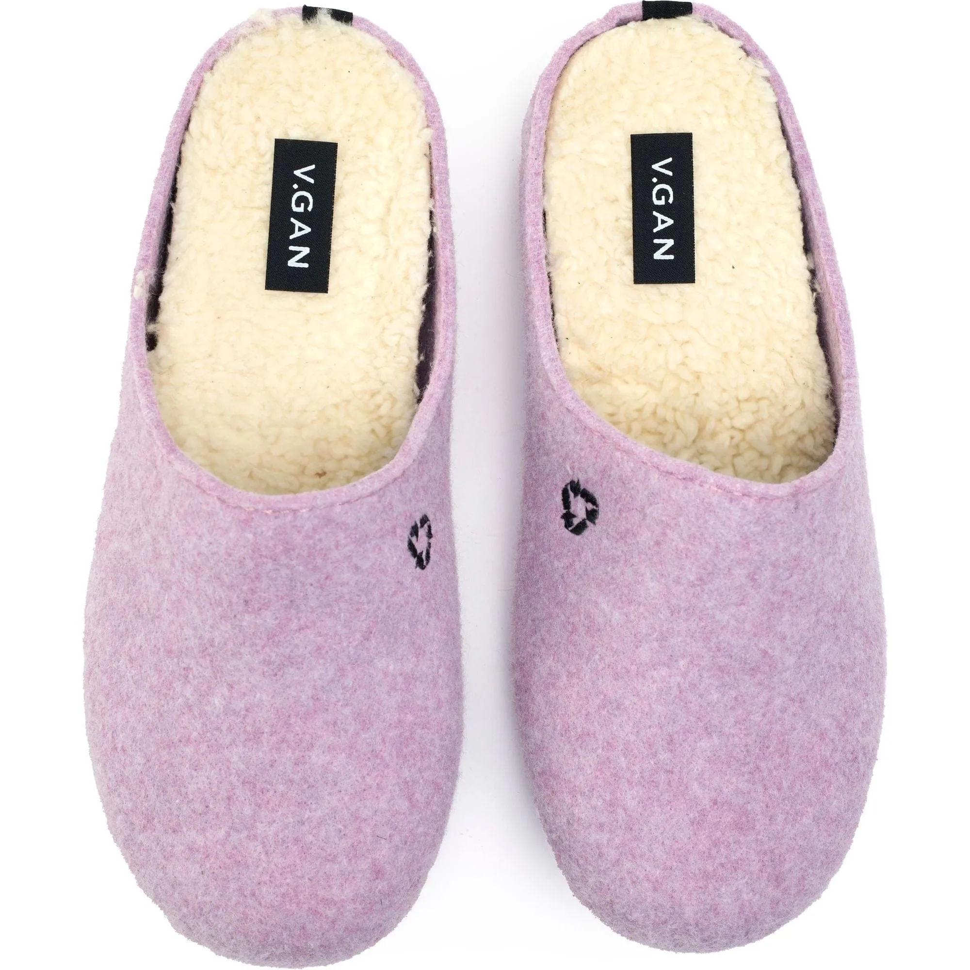 Mules Végétaliennes pour Femmes Date | Rose