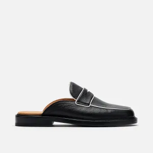 Mules Del Mar Noir Loafer