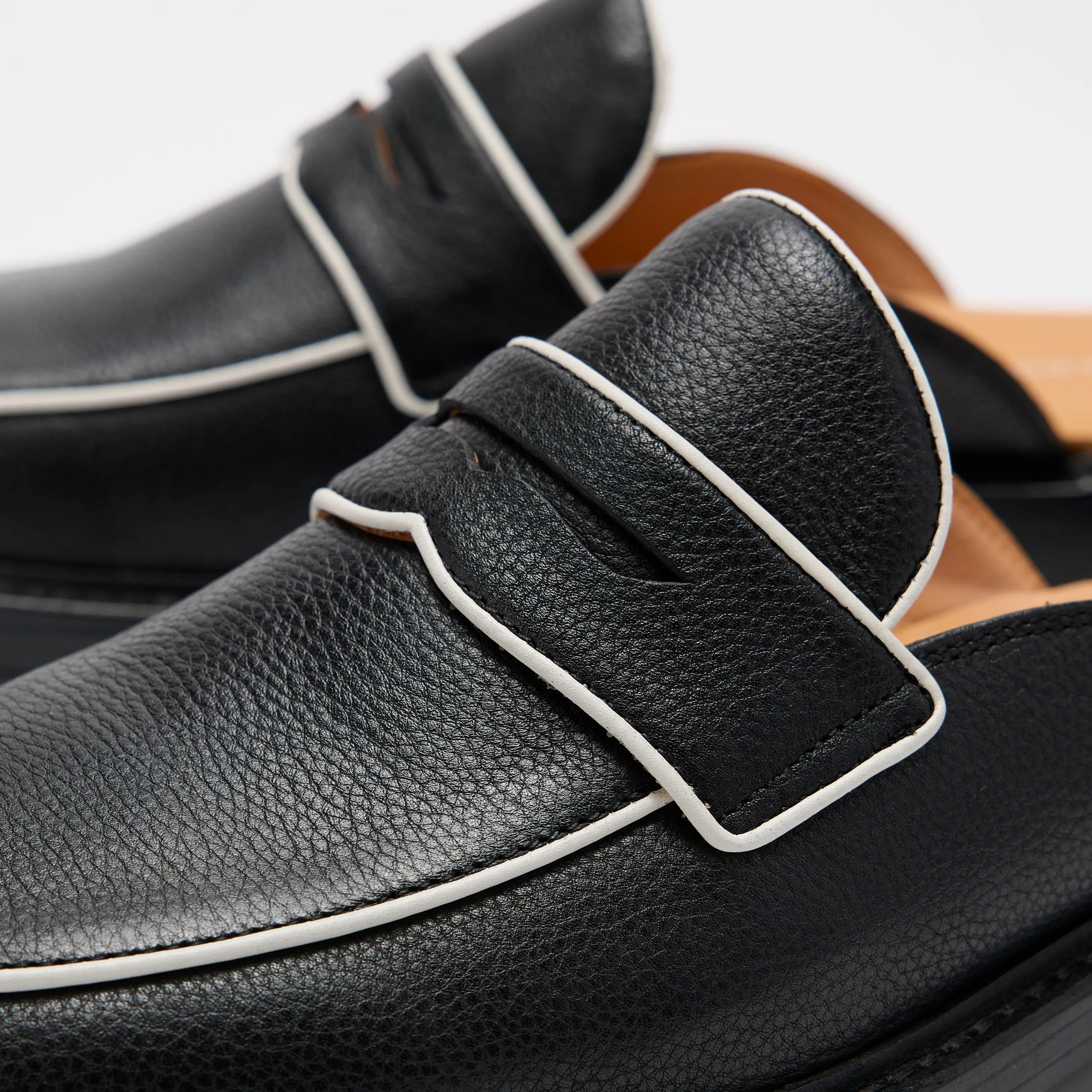 Mules Del Mar Noir Loafer